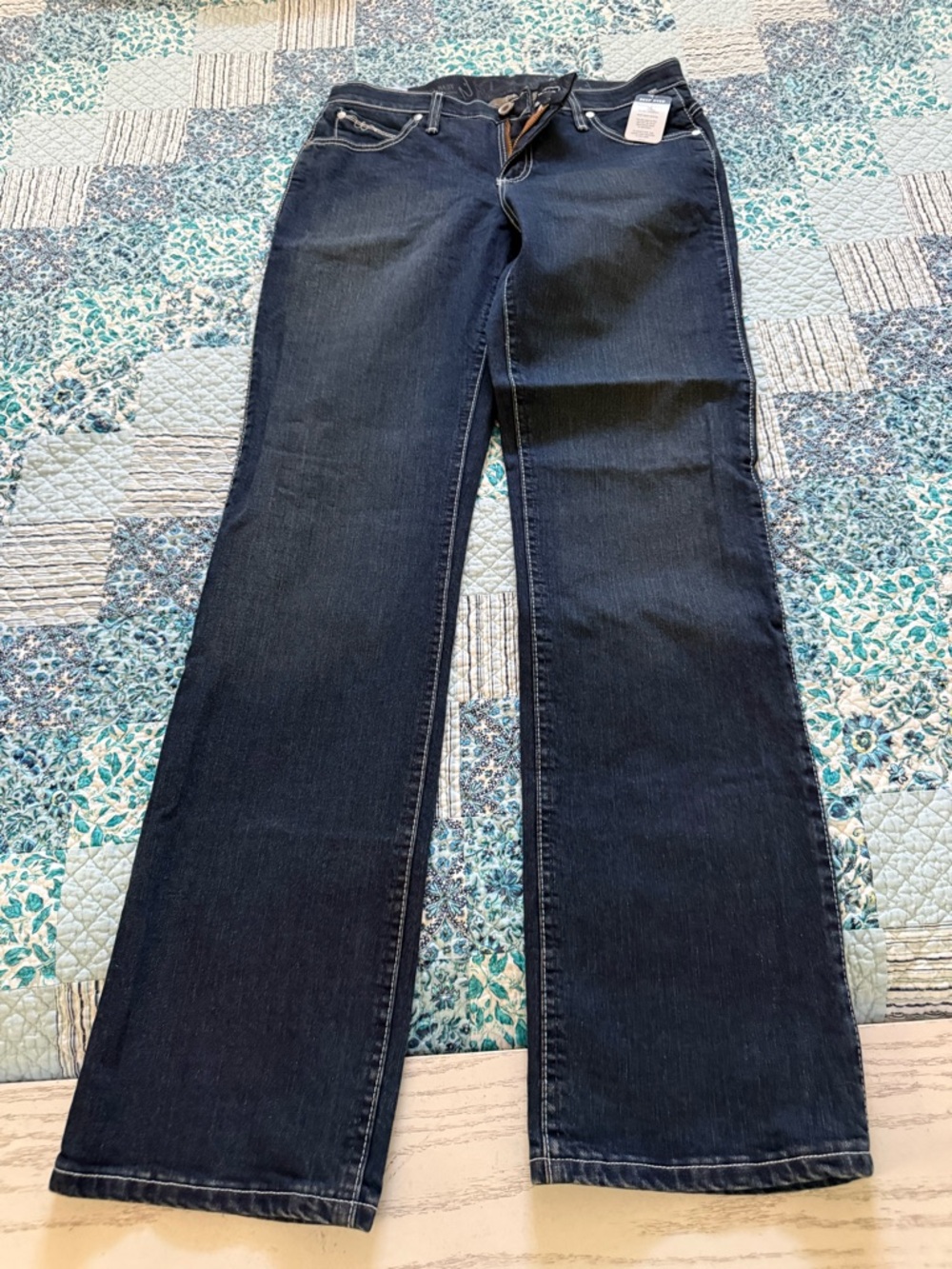 Wrangler Dark Blue Flare Jeans